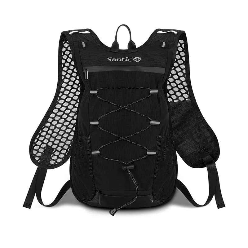 Cycling backpack bicycle helmet holder outdoor sports