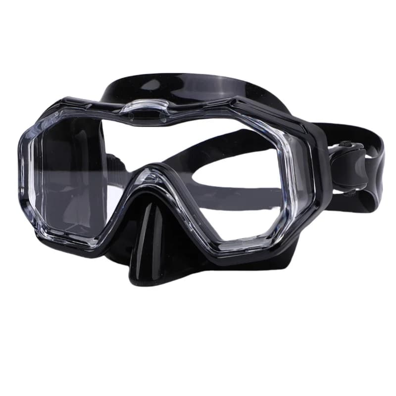 Swimming Goggles With Nose Cover 180 Degree Wide View Anti Shattered Lens Swim Goggles For Adult