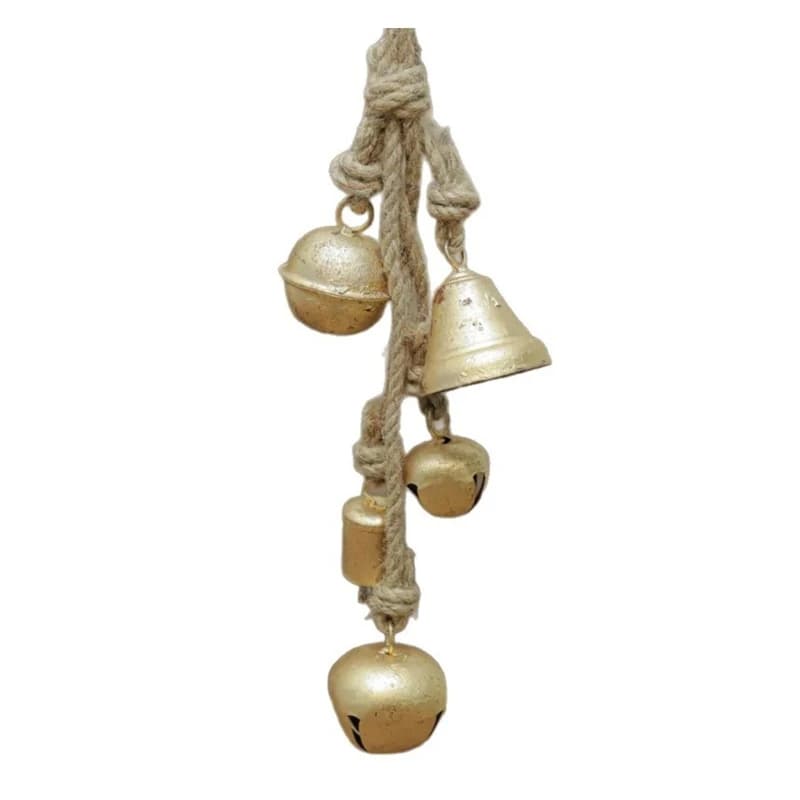 Bucolic Twine And Iron Wind Chimes Retro Sound Decors For Terraces Celebration