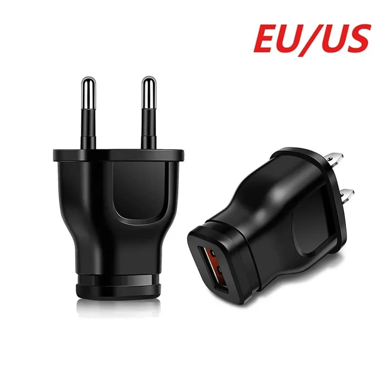 Porta caricatore USB 5V 1A Spina UE USA Mini alimentatore Adattatore caricabatterie Caricabatterie da muro Piccolo adattatore di alimentazione per iPhone Samsung Xiaomi