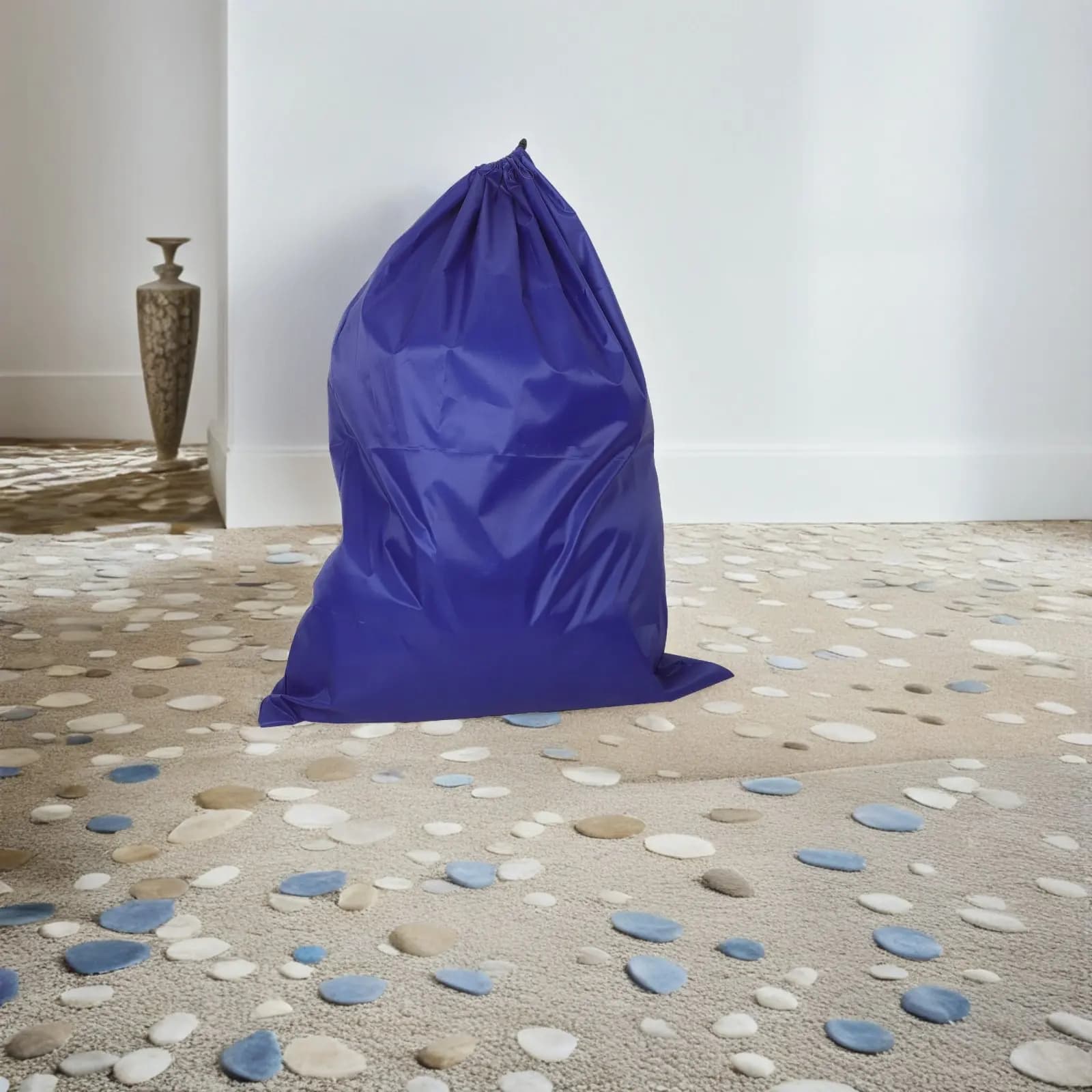 Large Oxford Cloth Laundry Bag Drawstring Waterproof Dirty Clothes Storage Sack Travel Camping Organizer Drawstring Storage