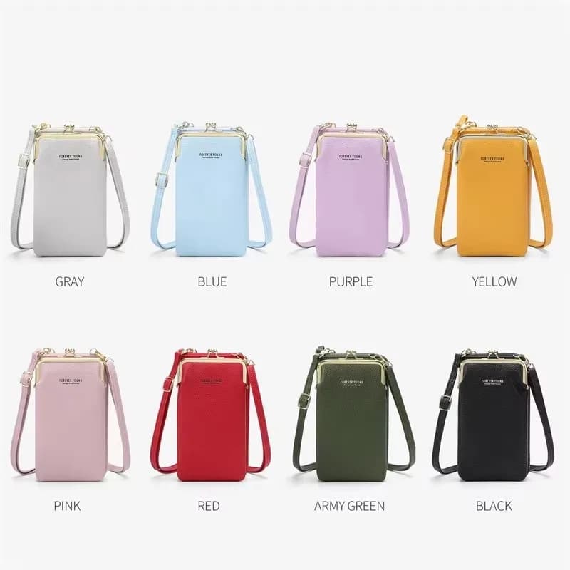 Borse a tracolla in pelle impermeabili Borsa a tracolla messenger da donna casual Borse da donna piccole per cellulare Borse Borsa sportiva