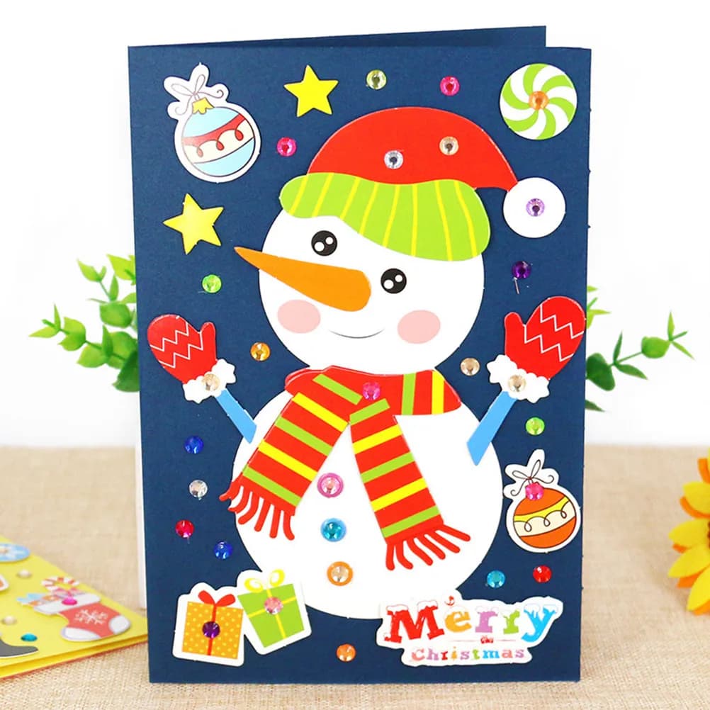 6 Pack Cards Making Kit Forchildren Supplies Kits Decorative Craft Paper Scrapbooking