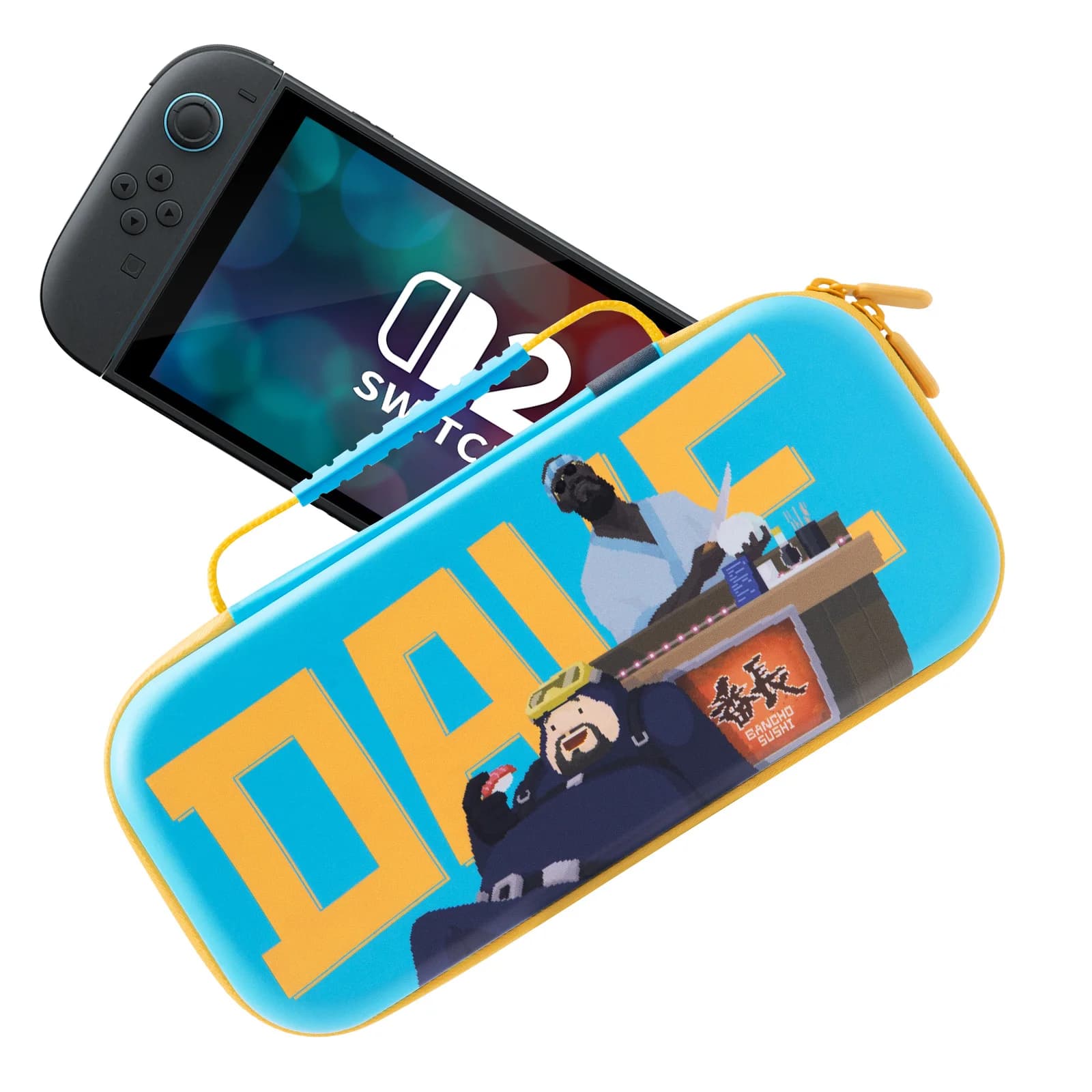 FUNLAB Custodia da Trasporto Portatile per Nintendo Switch 2/OLED, Custodia Rigida in PU con 10 Slot per Schede di Gioco, Accessori da Viaggio