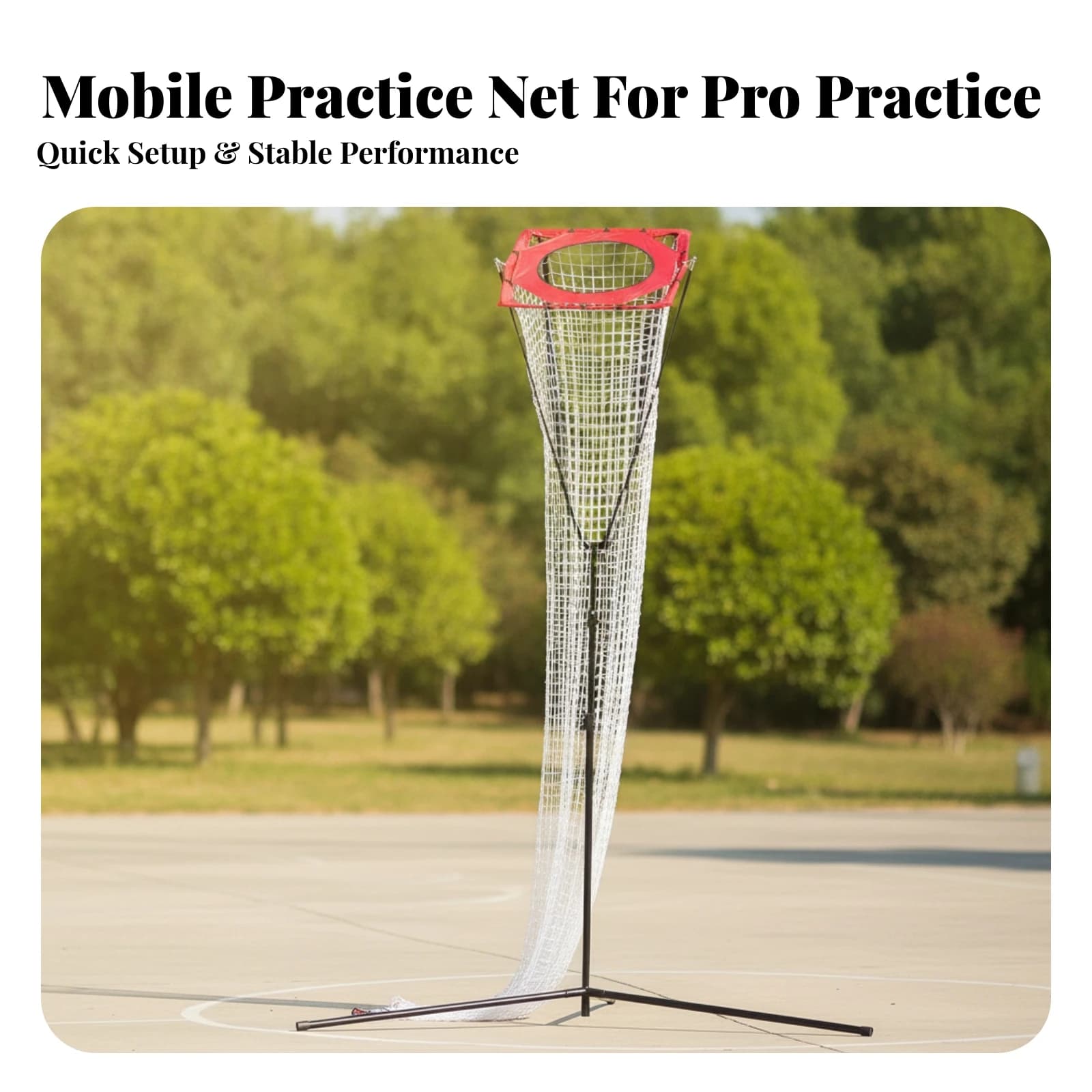 Volleyball Practice Net Portable Volleyball Training Net with Catch Net Practice Net Stable Precision for Coaches, Gym, Backyard