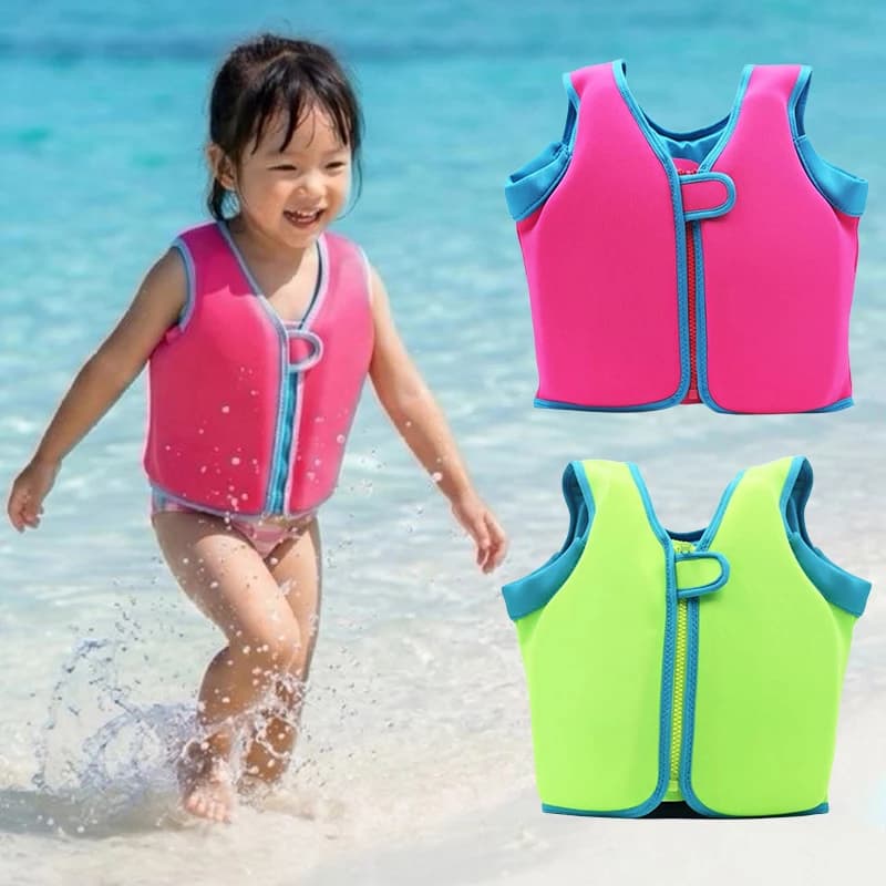 Kids Life Jacket Swim Vest Toddler Child Floatation Buoyancy Aid for Swimming Pool Beach Boating Safety Equipment for Boys Girls