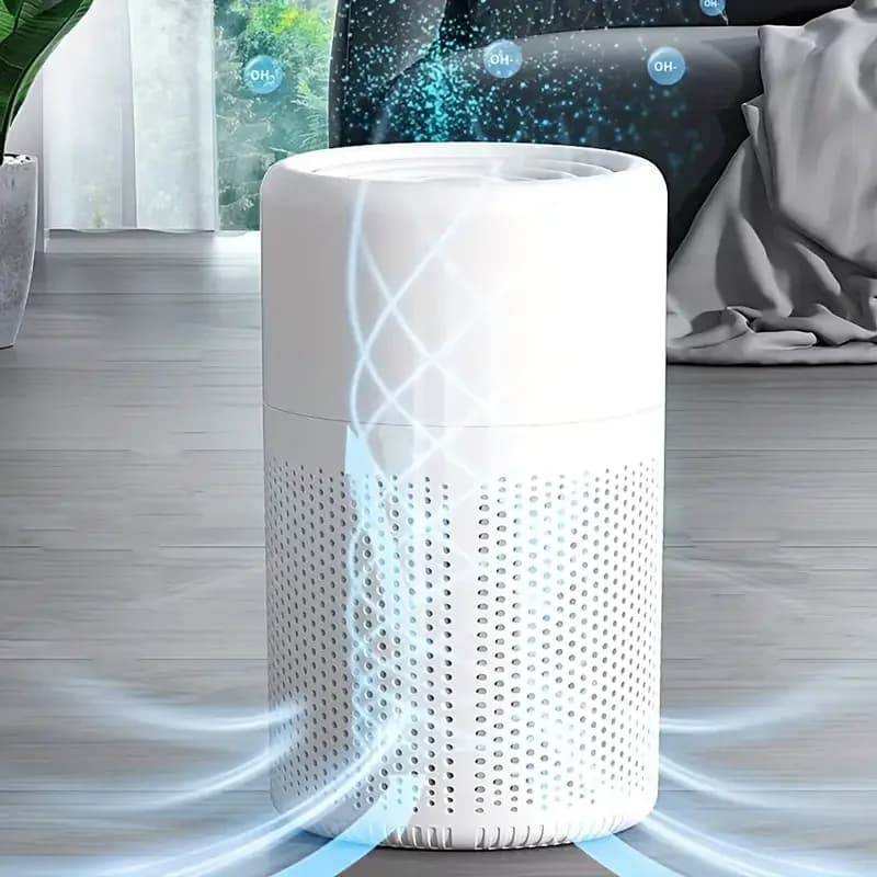 Purificatore d'aria HEPA per la casa con spugna profumata, deodorante per uffici, soggiorni, camere da letto