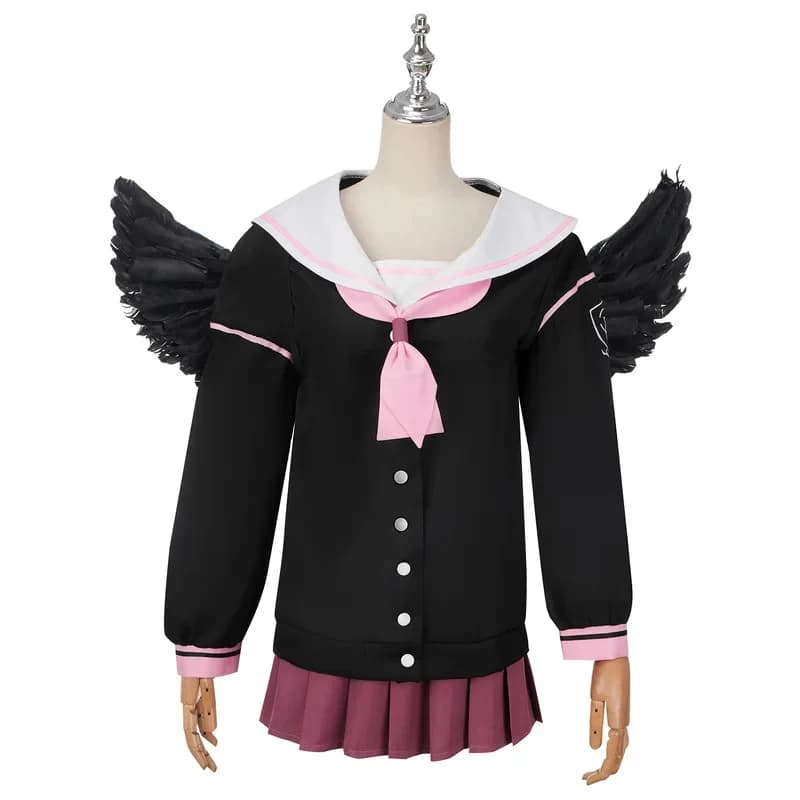 ABC123Blue Archive Shimoe Koharu Cosplay Costume Sailor Uniform Suit With Hat Wing Women Girl Halloween Party Outfit H5,j'8.k/4\