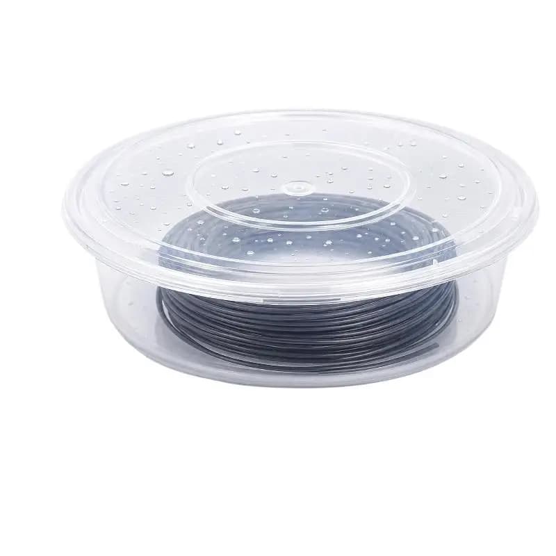 10 Pack Transparent 3D Filament Storage Boxes Stackable Dust Proof Moisture Proof Holders for Desktop 3D Printing