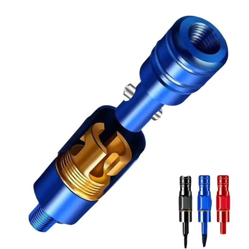 Fish Running Fishing Landing Harpoon Fishing Accessories Landing Net Head Adapter Anti-rotation Fish Landing Net Screw Prevent