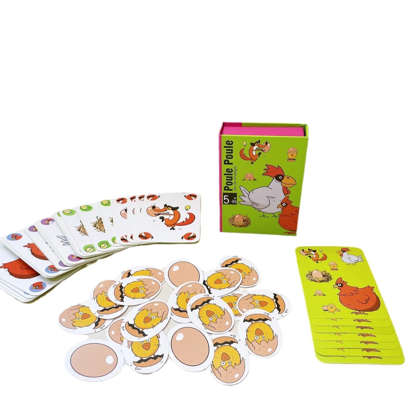 Chicken Chirps Grow Up senza giochi da tavolo Giochi di carte per feste casual per bambini e adolescenti Puzzle Divertenti giocattoli per l'educazione precoce