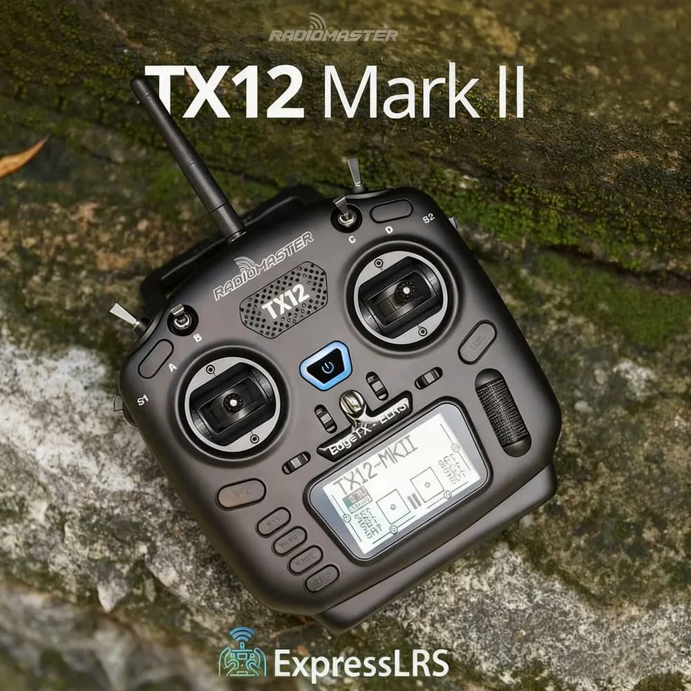 RadioMaster TX12 MKII MK2 16CH OpenTX FCC ELRS Original compatible remote transmitter for RC FPV Drone