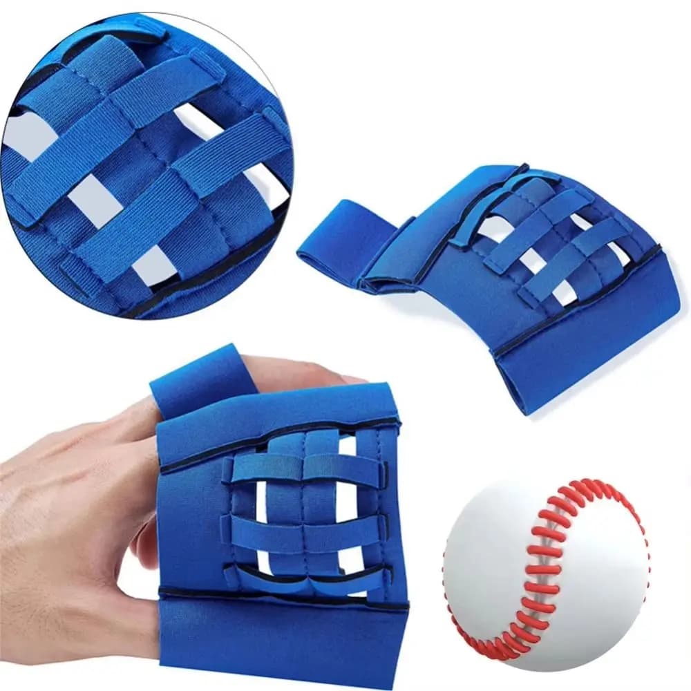 Solid color Baseball Training Glove Breathable Lightweight Baseball Catching Gloves Polyester Fiber Golf-Sized Balls