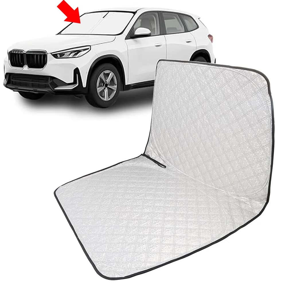 Car Foldable Front Windshield Sun Shade Visor Protector Custom For BMW X1 F48 16-22 Wear Resistant