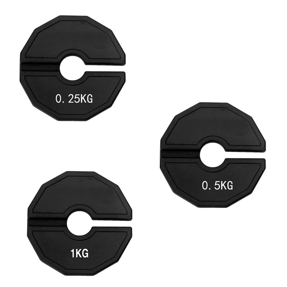 Gym Micro-Plates Multi-Function Rubber Insert Weight Plates Non Slip Barbell Free Weight Plate for Strength Training