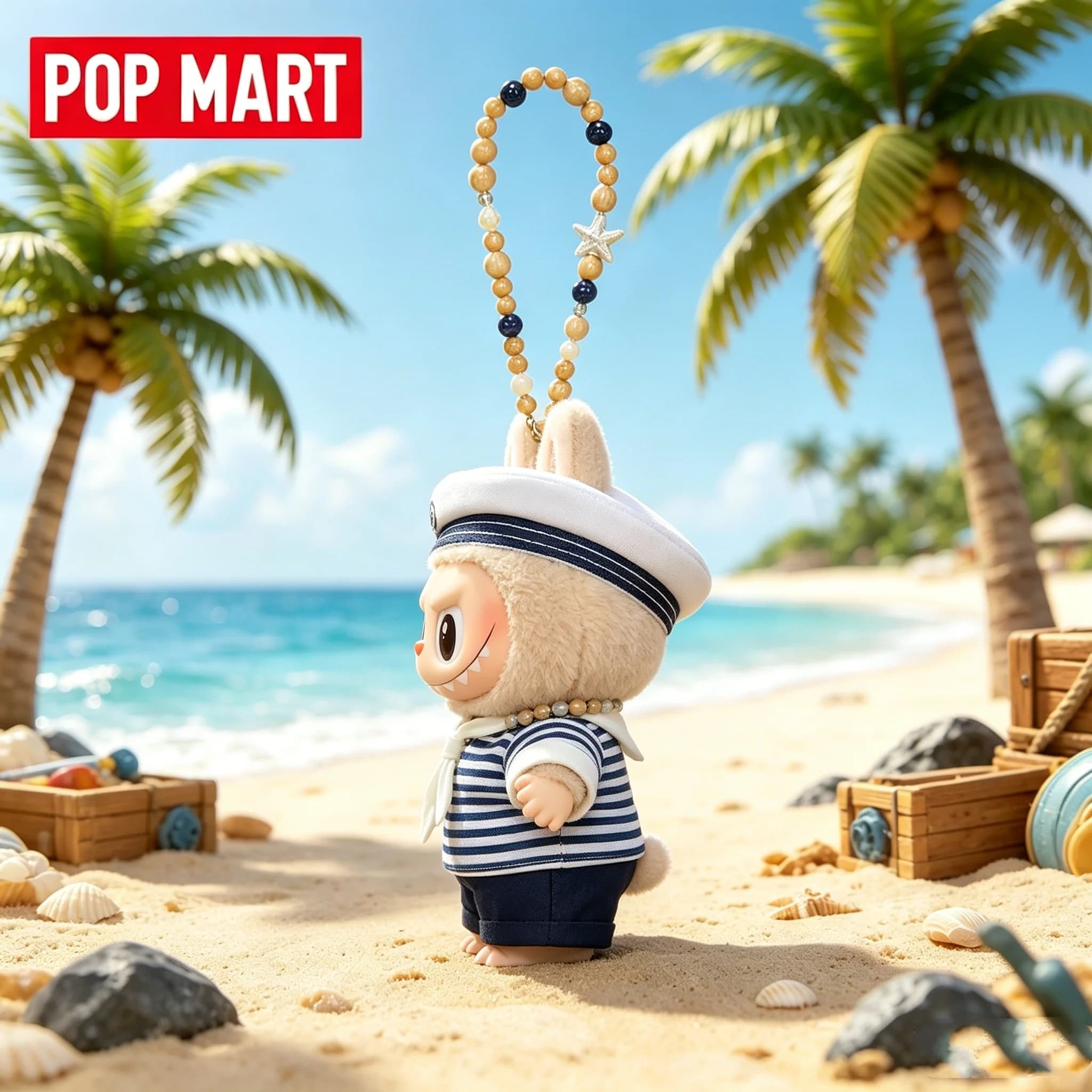 POP MART LABUBU The Monsters Devliegende Series Sailor Trendy Mystery Box Anime Action Figure Blind Box Toys Model Ornament Doll