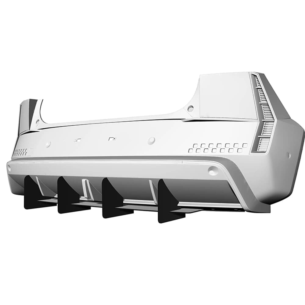 Use For Hyundai Ioniq 5 N 2023 2024 Year Rear Diffuser Bumper Lips Spoiler Splitter Body Kit Accessories