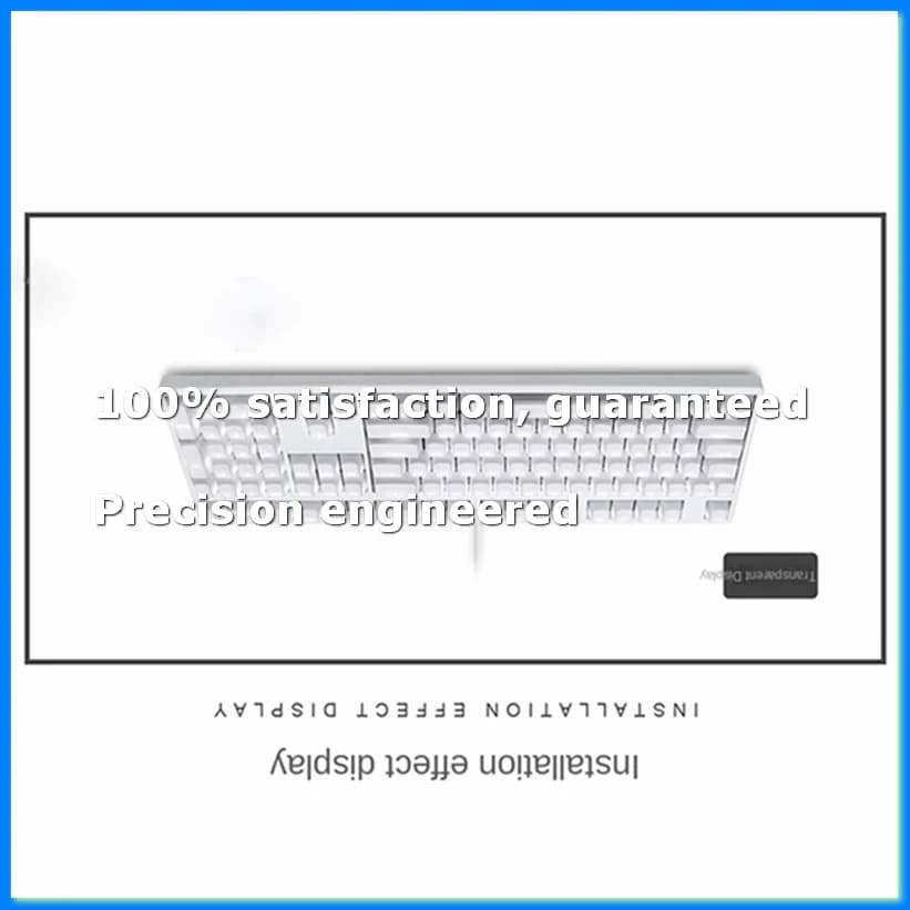 Keycap PBT personalizzati Milk Transparent Double Skin Cream Jelly (Bianco) per tastiera meccanica Pudding Keyboard Hat Box - A69M