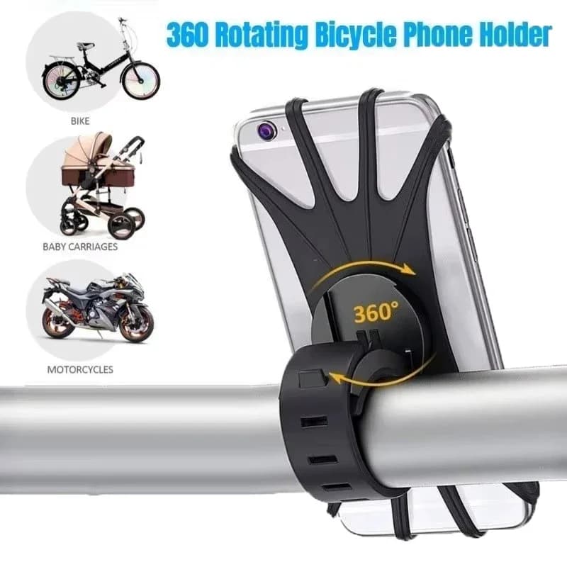 Supporto universale per telefono, supporto universale per GPS e smartphone per bicicletta, moto, scooter, passeggino, supporto per telefono per iPhone Xiaomi