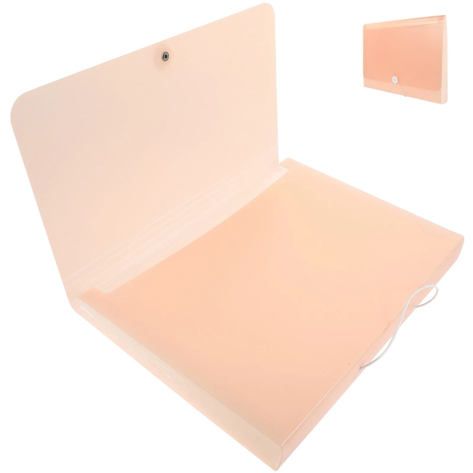 Organizzatore Portatile a Fisarmonica per Documenti, Multitasche, Leggero e Facile da Trasportare, Adatto per Fatture e Assegni