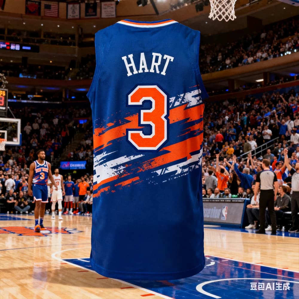 Men's Basketball Vest in AI 3D Josh Hart # 3 Basketball Canopy U.S. Breathable Oversize Toy for Kids and Boys
