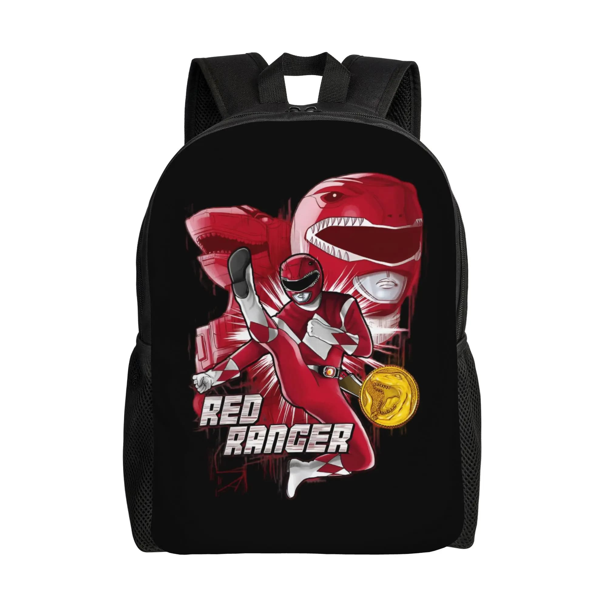 Poweres Anime Rangerses Travel Backpack Women Men School Computer Bookbag Superhero College Student Daypack Bags