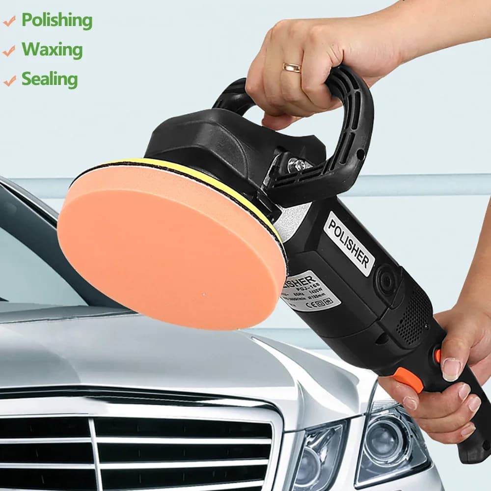 Lucidatrice per auto ad alta potenza 1400W 8 marce Auto Beauty Lucidatrice elettrica Ceretta Strumenti di riparazione graffi per dettagli auto portatili