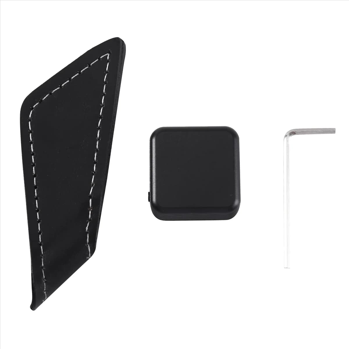 2525+ Porta gesso da biliardo, porta stecca da biliardo con clip da cintura, gesso da biliardo in pelle da sella, accessori da biliardo portatili