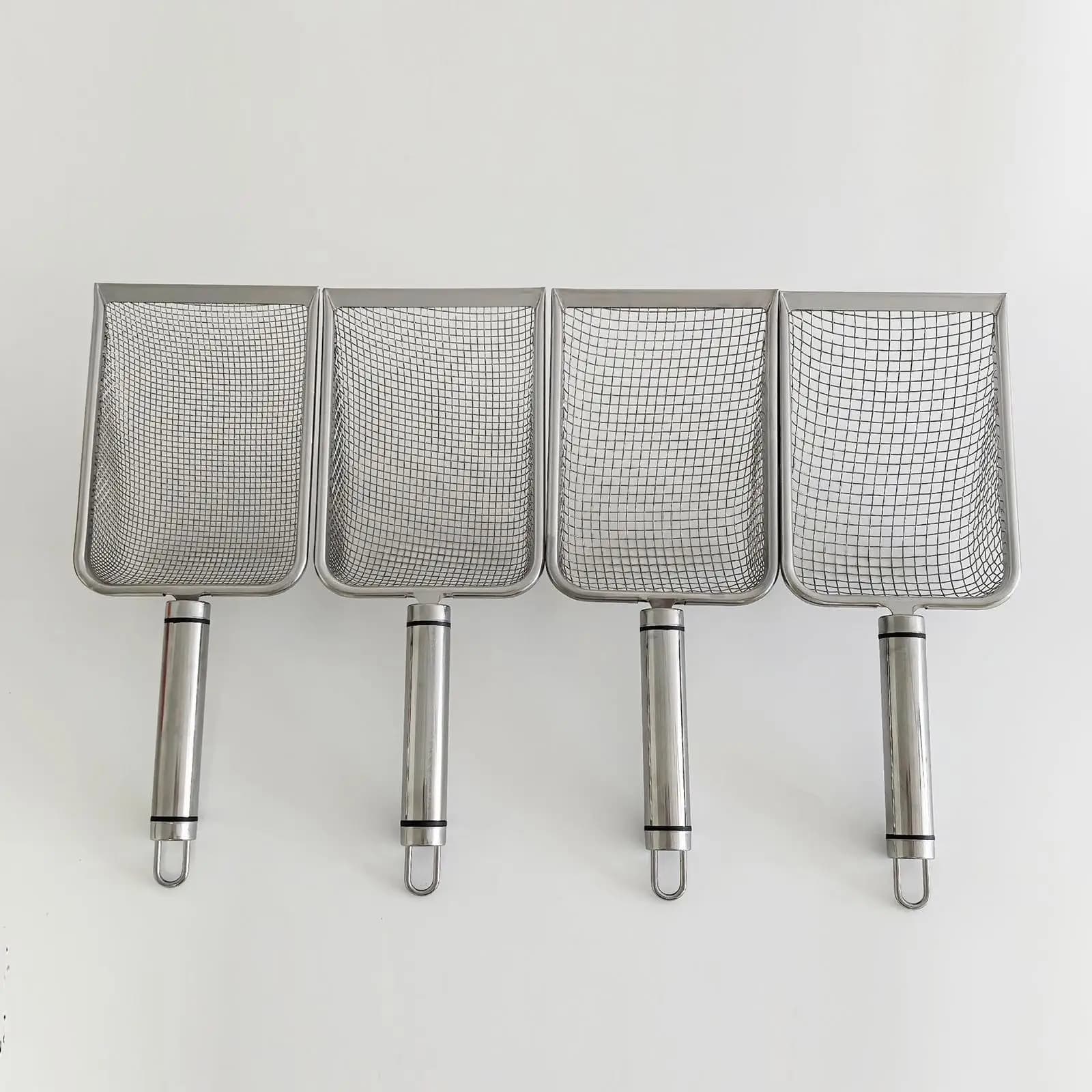 Metal Litter Scoop W/ Hanging Hole Pet Litter Sifter Rabbit Dog Kitty