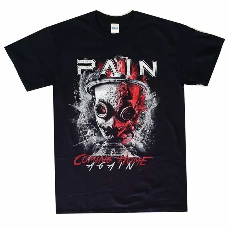 Pain Coming Home Again Camicia del tour australiano T-shirt ufficiale della banda metallica S-XXL