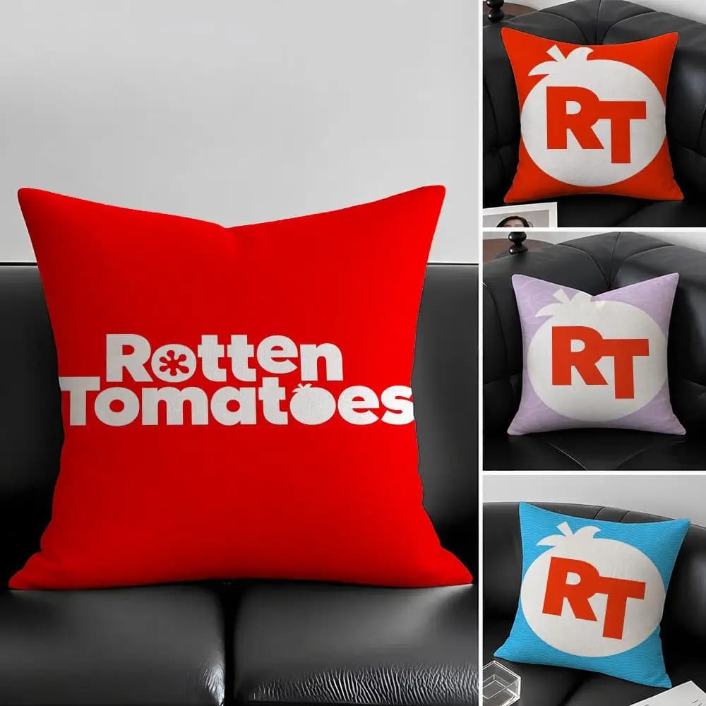 Set di fodere per cuscini in lino naturale Brand R-Rotten T-Tomatoes, decorazione tutto in uno per divano, camera da letto e sedia