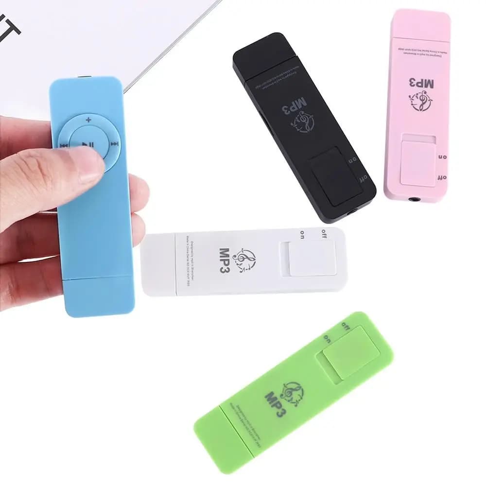 Lettore di Schede MP3 con Porta USB, Supporto Massimo per Schede TF da 32GB, Walkman USB 2.0, Lettore Musicale MP3