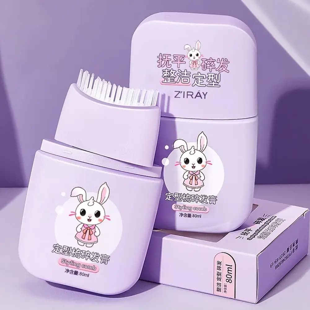 Portable cream to finish hair, anti-crespo modeling wax, pomata gel for girls, non-fat modeling cream