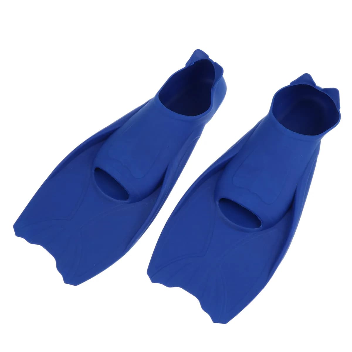 1 Paio di Pinne da Snorkeling e Immersione in Materiale TPR Premium, Forma Idrodinamica, XS 31-33, Blu, Azione Rapida e Naturale