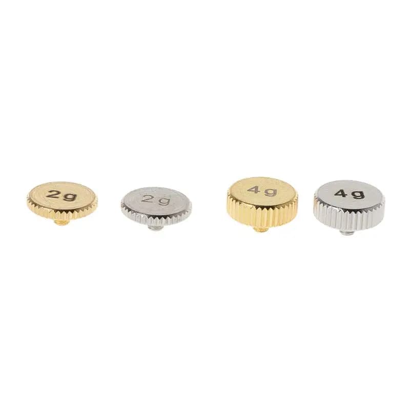 2g shell for counterweight metal turntable shell parts instruments by recording Dropship