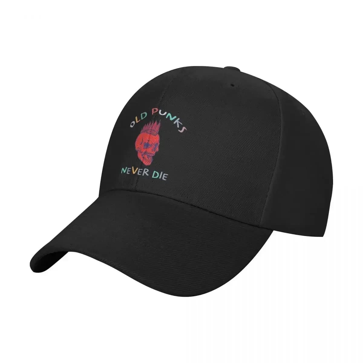 LOGO Baseball Cap Men Hats Women Visor Protection Snapback Old Punks Never Die Caps