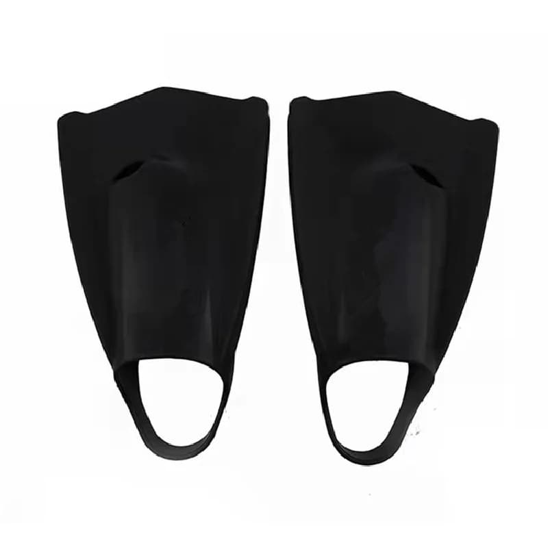 Cross-border flippers professional swimming diving training frog shoes new silicone snorkeling equipment adult short flippers sp