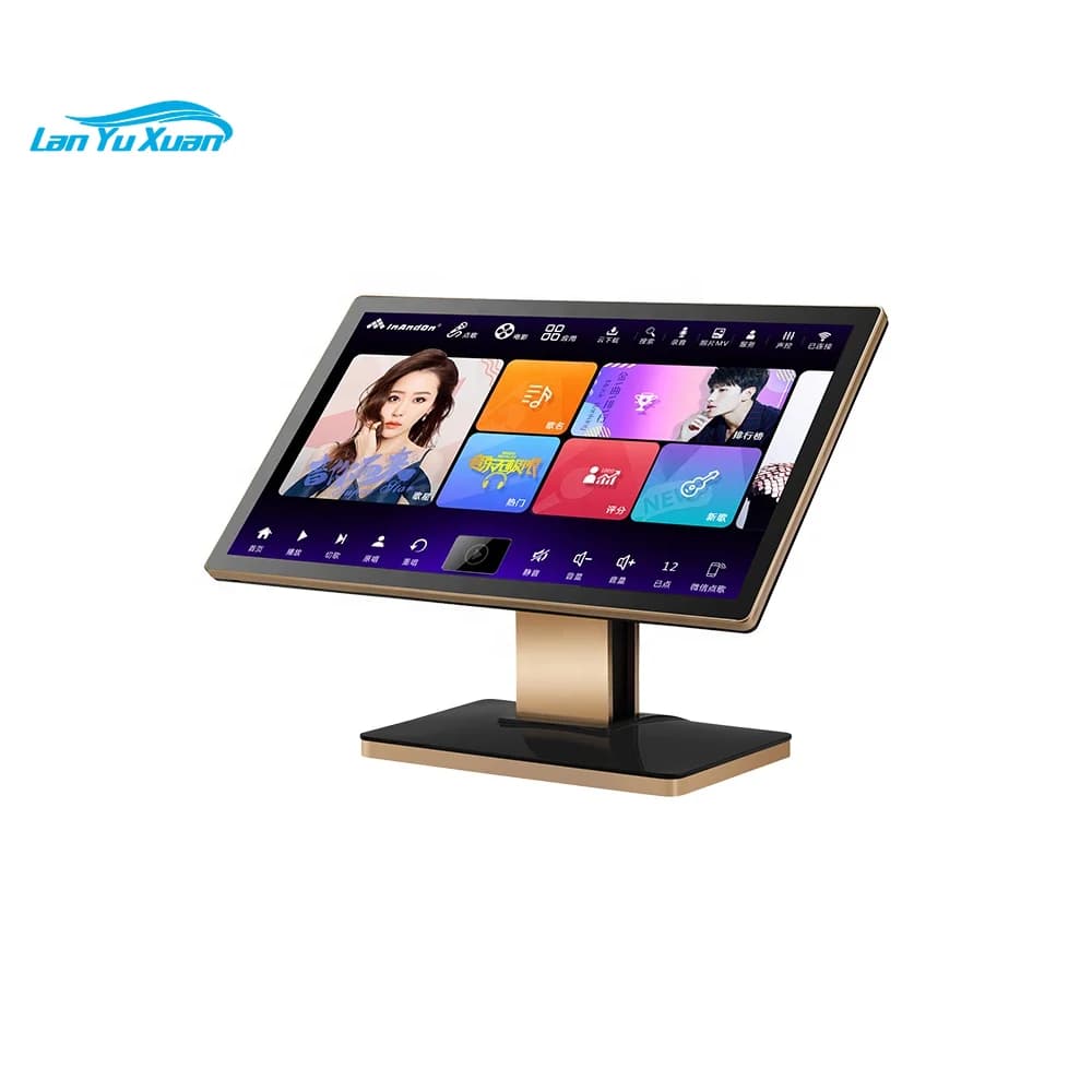 Sistema Karaoke Professionale KTV con Schermo Touch da 22 Pollici, Lettore Digitale da 3TB, Connessione WIFI InAndOn