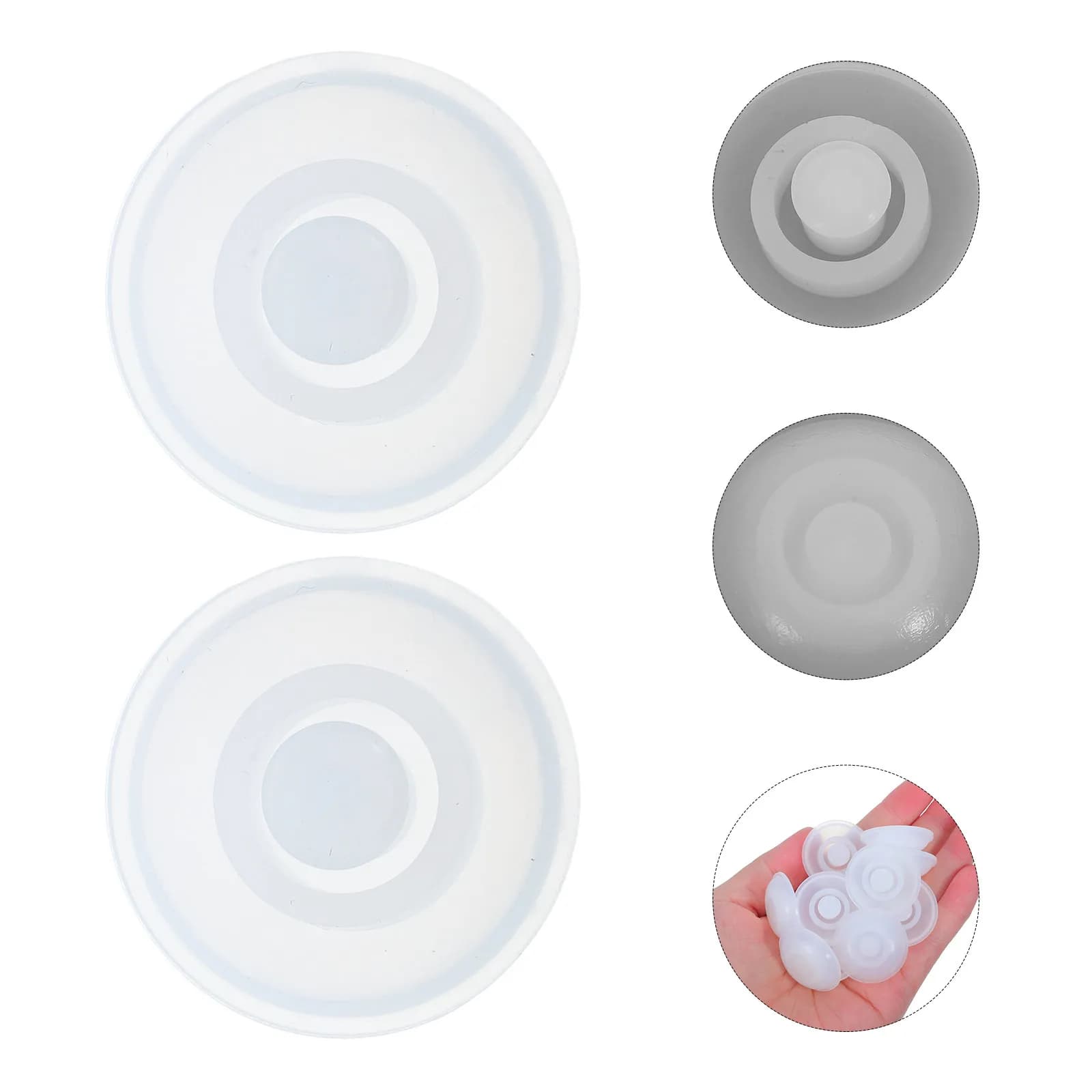 20 Pezzi Tappi in Silicone Antigoccia, Coperchi Sigillanti Riutilizzabili per Bottiglie d'Acqua, Ricambio per Tazze e Borracce