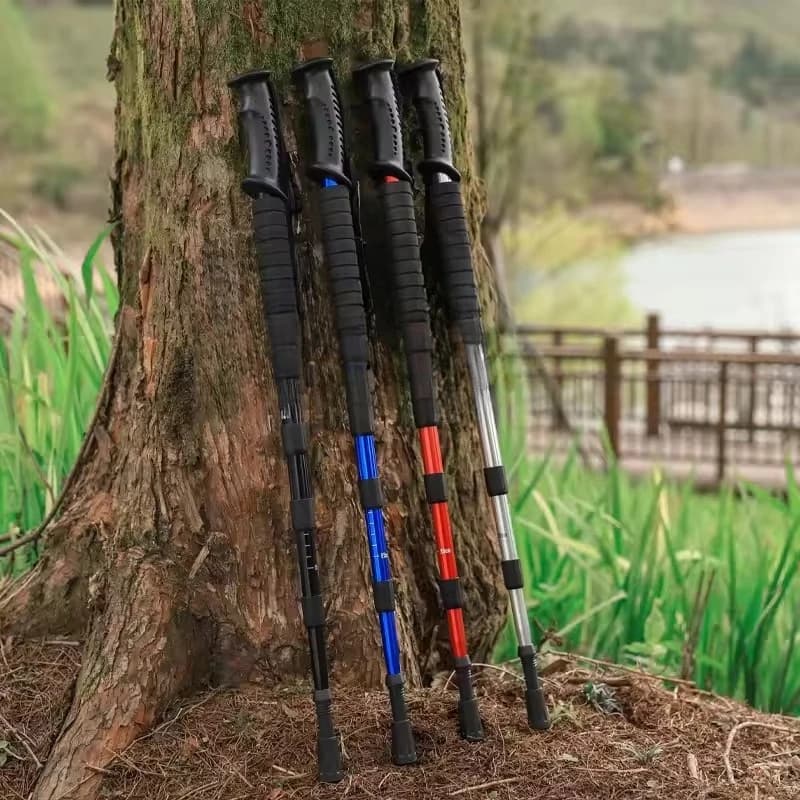 Other camping and mountaineering equipment: outdoor trekking poles, walking sticks for the elderly, hiking sticks, ski poles,