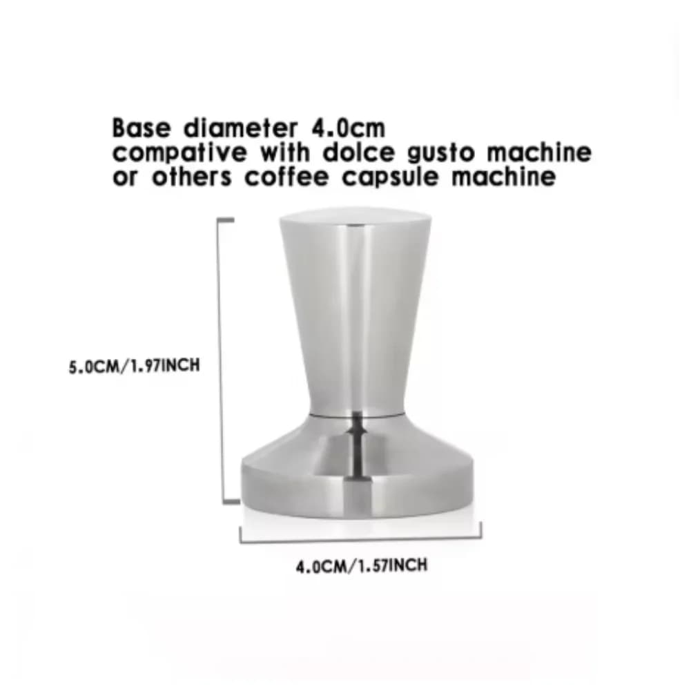1Pc Stainless Steel Coffee Tamper 40MM T-Shape Handle For Gusto Capsule Machine Espresso Tool Accessories