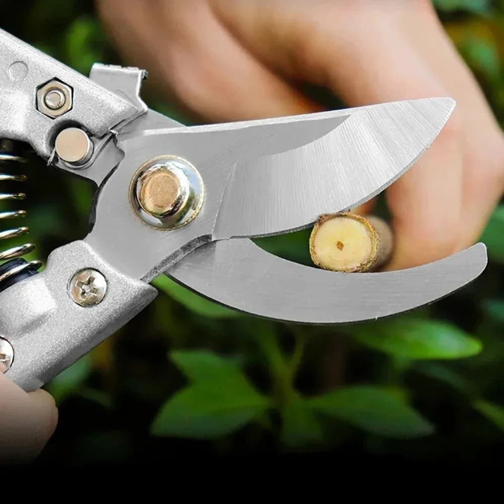 Orchard Pruning Shears Compound Leverage Fruit Tree Trimmer for Thick Branches Heavy Duty Garden Scissors High-Volume Work