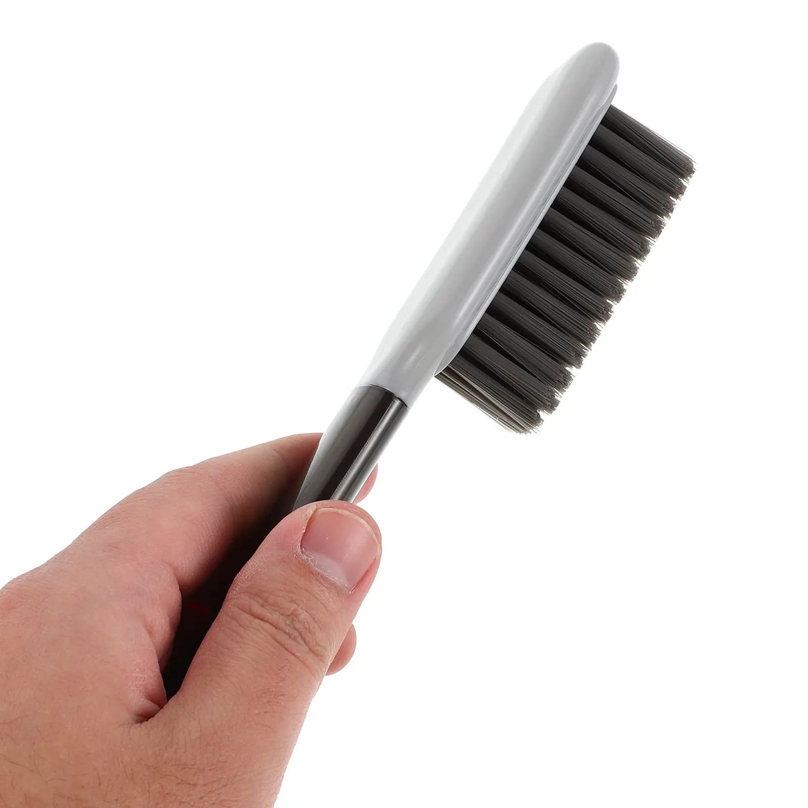 Set di 2 Spazzole per Scarpe in Plastica Resistente con Setole Morbide per Scarpe, Vestiti, Cappelli, Rimozione Pelucchi, Lavanderia, Bagno, Pavimento, Vasca