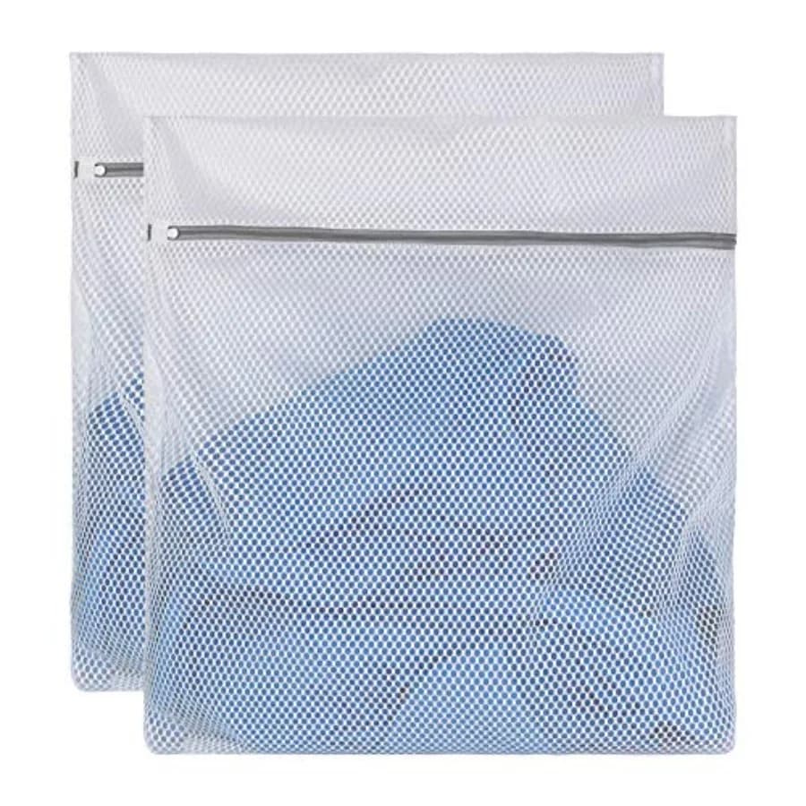 Honeycomb Delicates Bags for Washing Machine, 24 x 24 Inch lingerie bags for Laundry, Travel Storage Organize Bag for Cotton Cl