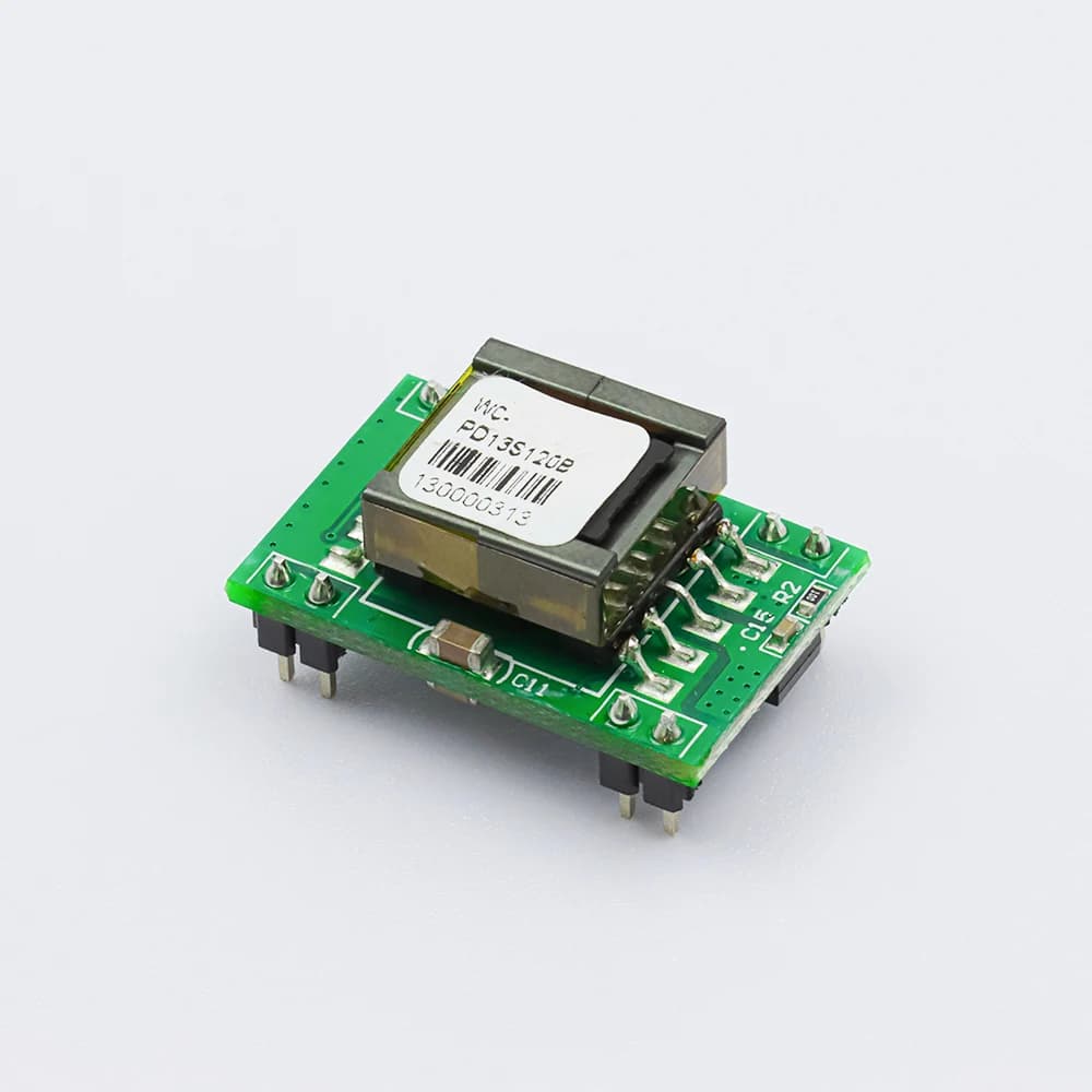 Modulo PoE di piccole dimensioni rattovibile e saldabile Protocollo standard da 48 V a 12 V lato PD