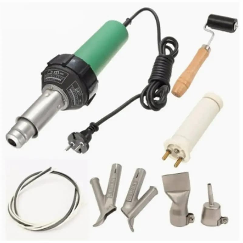 [NEW!A08R】 Plastic Welding Machine 1600W 220V For PP PVC Bumper Welder Gun Hot Air Blower Heat Torch EU PLUG