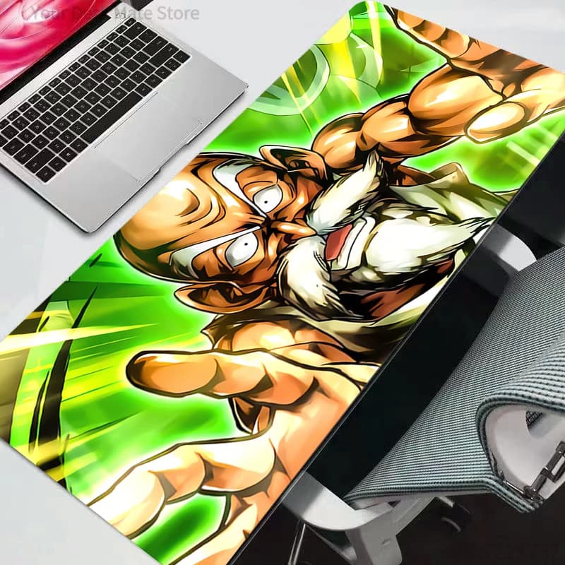 Tappetino per mouse Dragon Ball DBZ, accessori da gaming per gamer, tappetino grande in gomma con bordo bloccato per tastiera e laptop, nuovo