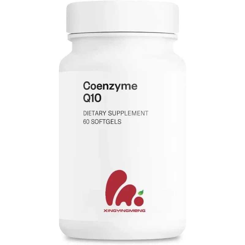 Coenzyme Q10 (CoQ10) 90 mg/day - pantenol supplement containing tocopherol and vitamin E -60 capsules softgel