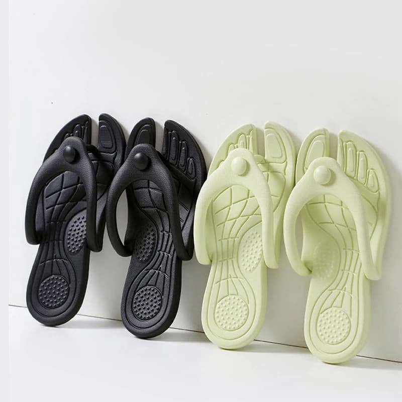 Pantofole pieghevoli estive da donna Infradito in EVA da uomo Viaggio da viaggio Pantofole portatili Home Hotel Coppia Scivoli da bagno Scarpe da spiaggia morbide