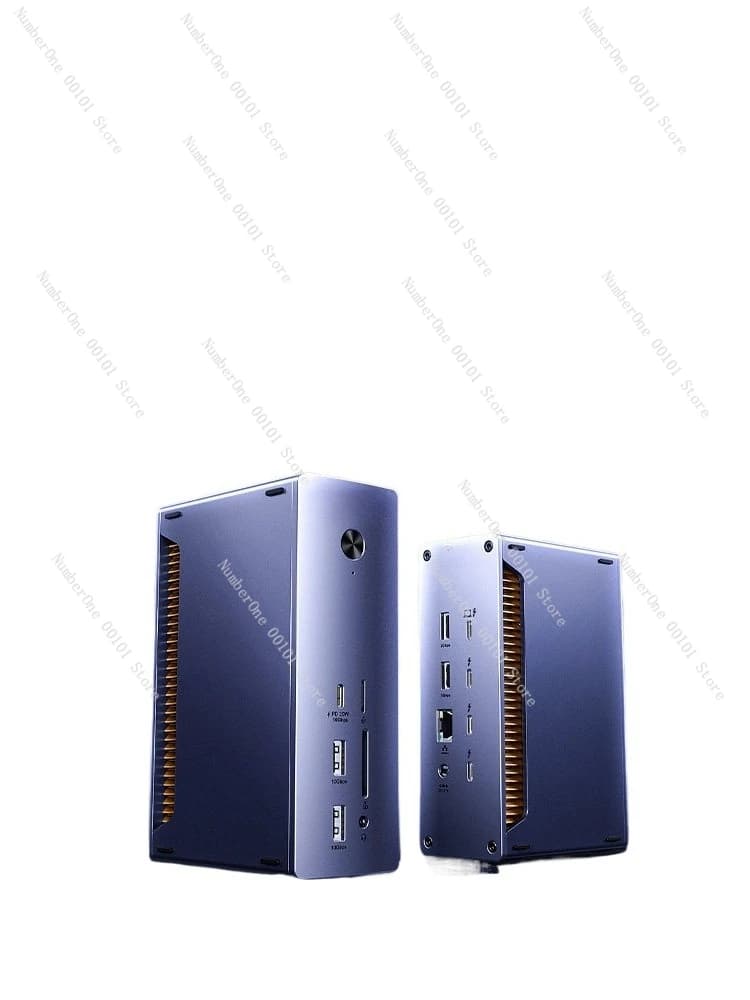 Adatto per docking station Thunderbolt 5, espansione Type-C, proiezione schermo 8K, trasmissione 80 Gbps, convertitore hub USB